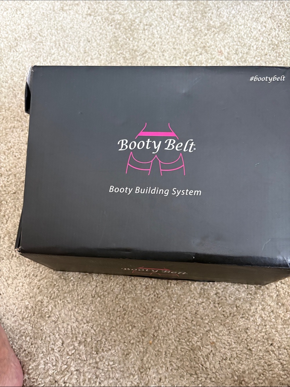 Booty Building System – Black with Pink Logo